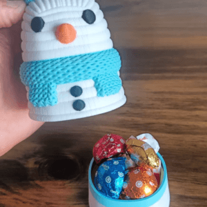 Boîte Bonhomme de Neige
